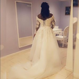 Bridal chest wedding dress size 12